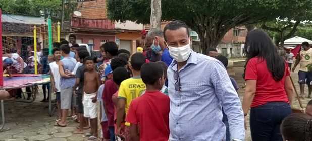 Camacã: Prefeitura leva diversão e alegria para as crianças de Camacã, distritos e povoados